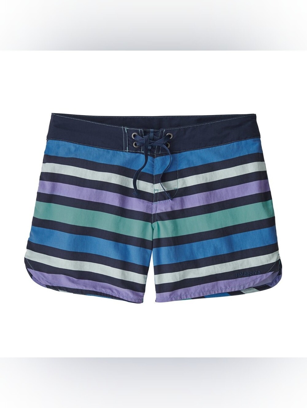 NWT Patagonia Wavefarer Striped Board Shorts 5" Size: 8